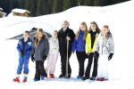 Lech, 22 Februari 2016
Wintersport koninklijk Huis met
Prinses Beatrix met kleinkinderen Prinses Amalia Prinses Alexia Prinses Ariane 
Prinses Ariane Prinses Eloise Prins Claus-Casimir  Prinses Leonore
