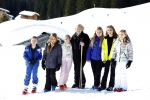 Lech, 22 Februari 2016
Wintersport koninklijk Huis met
Prinses Beatrix met kleinkinderen Prinses Amalia Prinses Alexia Prinses Ariane 
Prinses Ariane Prinses Eloise Prins Claus-Casimir  Prinses Leonore