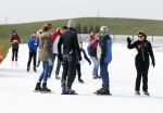 Biddinghuizen 6 maart 2016
De hollandse 100 georganiseerd door prins Bernhard jr . 10 km schaatsen en 90km fietsen .
De opbrengst gaat naar het onderzoek tegen lymphe klier kanker. Prinses Margriet