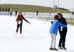 Biddinghuizen 6 maart 2016
De hollandse 100 georganiseerd door prins Bernhard jr . 10 km schaatsen en 90km fietsen .
De opbrengst gaat naar het onderzoek tegen lymphe klier kanker. Prinses Margriet