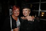 Amsterdam 11 februari 2016
Ria Valk viert haar 75e verjaardag bij Lovers.
Ria Valk met zus