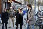Amsterdam 12 februari 2016
Rick Brandsteder met (zijn) vriendin Anna Sophia v Zweden de ochter van Jaap v Zweden op terras en omarmd op straat