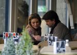 Amsterdam 12 februari 2016
Rick Brandsteder met (zijn) vriendin Anna Sophia v Zweden de ochter van Jaap v Zweden op terras en omarmd op straat