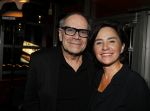 Amsterdam 11 februari 2016
Ria Valk viert haar 75e verjaardag bij Lovers.
Rob de Nijs met zijn vrouw Henriette
