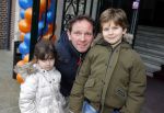 Amsterdam 13 februari 2016 
Premiere Zootropolis in het tropenmuseum. Robert Leroy met kinderen