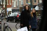 Amsterdam 8 maart 2016 
Robine v d Meer met haar dochter in Amsterdam zuid.
