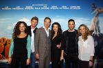 Amsterdam 14 februari 2016Premiere Robinson Crusoe in pathe arena. Tim Douwsma Yes R Pip pellens Anna Speller Erik de Vogel en Caroline de Bruijn