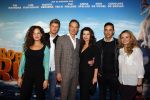 Amsterdam 14 februari 2016Premiere Robinson Crusoe in pathe arena. Tim Douwsma Yes R Pip pellens Anna Speller Erik de Vogel en Caroline de Bruijn