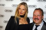 Amsterdam 23 februari 2016 
Opening Rimowa winkel op de pc hooftstraat door Romee Strijd.
Romee met de CEO van Rimowa Dieter Morszeck