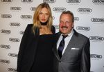 Amsterdam 23 februari 2016 
Opening Rimowa winkel op de pc hooftstraat door Romee Strijd.
Romee met de CEO van Rimowa Dieter Morszeck