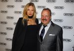 Amsterdam 23 februari 2016 
Opening Rimowa winkel op de pc hooftstraat door Romee Strijd.
Romee met de CEO van Rimowa Dieter Morszeck