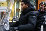 Amnsterdam 13 februari 2016 
Roue Verveer bij zijn zoon achter op de vespa scooter