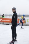 Biddinghuizen 6 maart 2016
De hollandse 100 georganiseerd door prins Bernhard jr . 10 km schaatsen en 90km fietsen .
De opbrengst gaat naar het onderzoek tegen lymphe klier kanker. Simon Keizer