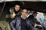 Amsterdam 14 februari 2016
Premiere Robinson Crusoe in pathe arena. Yesser met zoon en zwangere vrouw