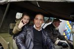 Amsterdam 14 februari 2016
Premiere Robinson Crusoe in pathe arena. Yesser met zoon en zwangere vrouw