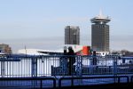 Amsterdam 15 februari 2017 
Adam toren en Eye theater aan het IJ