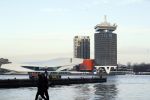 Amsterdam 15 februari 2017 
Adam toren en Eye theater aan het IJ