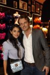 Amsterdam 14 februari 2017 
Opening nieuwe Hunkemoller winkel op kalverstraat met oa Anna Nooshin die haar eigen lijn heeft. Anna met Gijs v Engelen