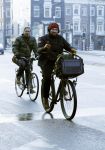 Amsterdam 13 februari 2017 
Arne Toonen op de fiets in Amsterdam