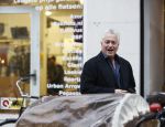 Amsterdam 8 februari 2017
Bram Moszkowicz op straat in amsterdam zuid