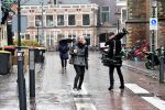 Haarlem, 27 Februari 2017 Proces Patricia Paay tegen haar buurman Maarten Oostvogel en bijgestaan door haar advocaat Mr. Johan Langelaar