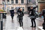 Haarlem, 27 Februari 2017 Proces Patricia Paay tegen haar buurman Maarten Oostvogel en bijgestaan door haar advocaat Mr. Johan Langelaar