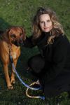 Amsterdam 2 februari 2017
Claudia Schoemacher wandelend met haar hond
