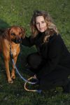 Amsterdam 2 februari 2017
Claudia Schoemacher wandelend met haar hond
