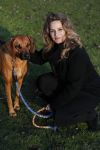 Amsterdam 2 februari 2017
Claudia Schoemacher wandelend met haar hond