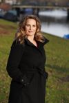 Amsterdam 2 februari 2017
Claudia Schoemacher wandelend met haar hond