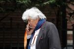 Amsterdam 16 februari 2017
Zakenman Cor v Zadelhoff bellend in amsterdam zuid