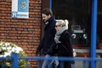 Amsterdam 12 februari 2017
Eva Jinek met haar vriend Dexter v d Voorn in amsterdam zuid.