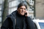 Amsterdam 3 februari 2017 
Frank masmeijer bellend op straat