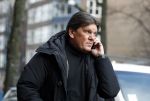 Amsterdam 3 februari 2017 
Frank masmeijer bellend op straat