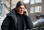 Amsterdam 3 februari 2017 
Frank masmeijer bellend op straat