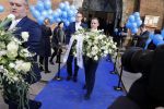Rotterdam 2 februari 2017 
Herdenkingsdienst / begrafenis Hans Breukhoven in de Laurenskerk. hans bloemstukken