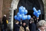 Rotterdam 2 februari 2017 
Herdenkingsdienst / begrafenis Hans Breukhoven in de Laurenskerk. Gasten