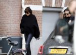 Amsterdam 15 december 2017
Hans Teeuwen en zijn vriendin Eva met  dochter Nika.