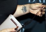 Amsterdam 7 februari 2017
Premiere fifty shades darker in Tuschinski. Heleen v Royen met dochter en tatoo