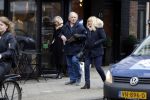 Amsterdam 9 februari 2017
Jan en Babette Cremer op straat in amsterdam zuid