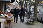 Amsterdam 9 februari 2017
Jan en Babette Cremer op straat in amsterdam zuid