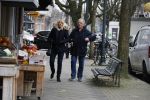 Amsterdam 9 februari 2017
Jan en Babette Cremer op straat in amsterdam zuid