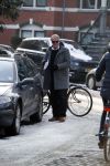 Amsterdam 13 februari 2017 
Jeroen Krabbe stapt in zijn auto in Amsterdam