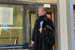 Haarlem 27 februari 2017
Patricia Paay met haar man Robbert Hinfelaar bij rechtbank Haarlem ivm rechtzaak buurman. Haar advocaat is Johan Langelaar