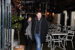 Amsterdam 12 februari 2017 
Martijn Krabbe en zijn vriendin Noi Pakon gaan samen hapje eten in restaurant Sal Amsterdam