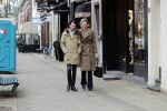 Amsterdam 1 februari 2017
Myrthe Mylius met haar vriend Sebastian Schneberger aan het shoppen