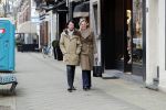 Amsterdam 1 februari 2017
Myrthe Mylius met haar vriend Sebastian Schneberger aan het shoppen