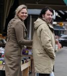 Amsterdam 1 februari 2017
Myrthe Mylius met haar vriend Sebastian Schneberger aan het shoppen