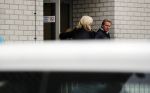 Lijnden Hoofddorp 10 februari 2017
Patricia Paay en haar man Robbert Hinfelaar gaan aangifte doen op het politieburo vanwege sekstape.