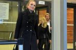 Haarlem 27 februari 2017
Patricia Paay met haar man Robbert Hinfelaar bij rechtbank Haarlem ivm rechtzaak buurman. Haar advocaat is Johan Langelaar
